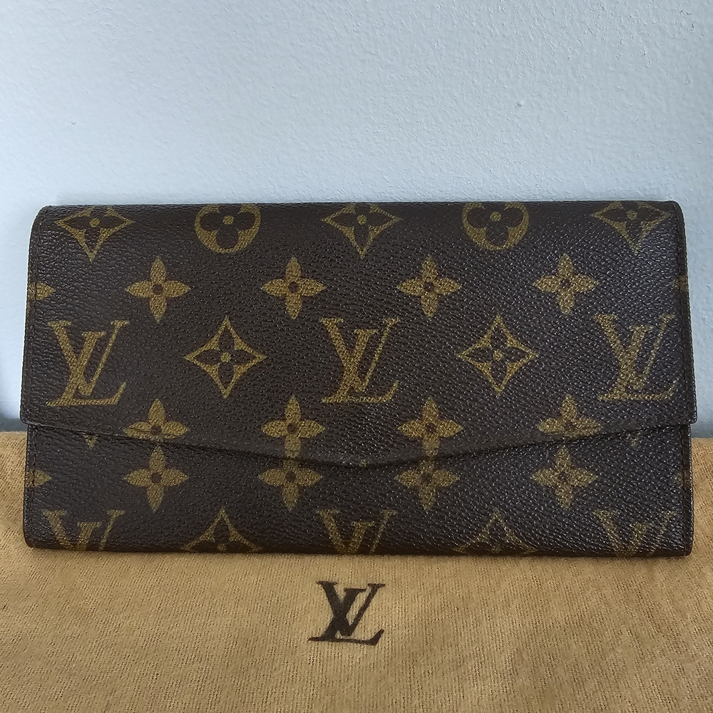 Louis Vuitton Brown Monogram Canvas Continental Wallet